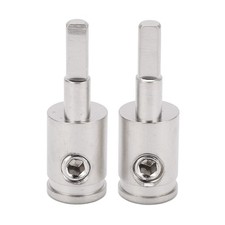 Amp Input Reducer Adapters, 2Pcs 4 Gauge to 8 Gauge Wire Reducer, Brass Power...