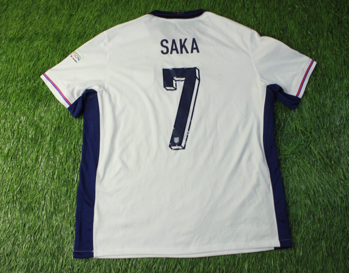 ENGLAND TEAM SAKA 2024/2025 FOOTBALL MEN SHIRT JERSEY HOME NIKE
