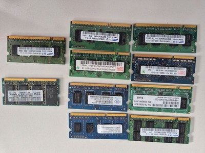 Laptop RAM Konvolut DDR2 DDR3 SO-DIMM Samsung Hynix Nanya Elpida