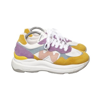 Womsh, Sneaker, Größe: 41, Leder, Weiß/Mehrfarbig, Damen #LOo