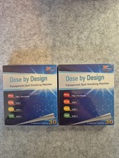 2 Month Supply Quit Smoking Nicotine Patches 60ct Exp 06/2027 Transparent Quit