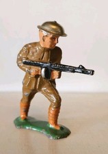 SOLDIER ADVANCING W/ MACHINE GUN BARCLAY MANOIL