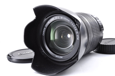 NMINT w/ Hood ] Canon EF-S 18-135mm f/3.5-5.6 IS STM Zoom Lens