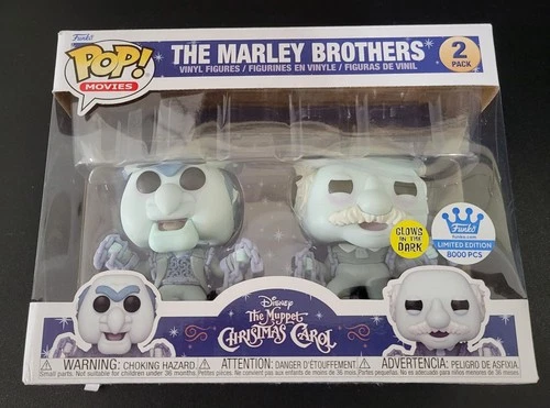 Funko Pop! Vinyl: Muppets Marley Brothers 2-Pack Limited Edition GLOWS