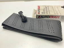 Autocraft AC41011B Steering Wheel Cover, Lace-On, Black, Jumbo