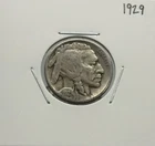 1929 Buffalo Nickel, Excellent Condition, Very Nice, Low Mintage!