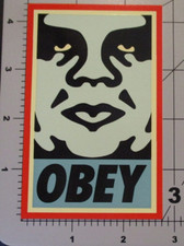 SHEPARD FAIREY Obey Giant Sticker 2.75X4.25