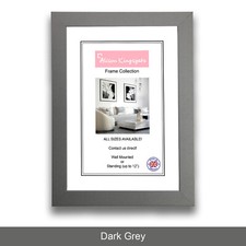 Photo Picture Frames Grey Modern Home Hanging Mounting Poster Frame A1 A2 A3 A4