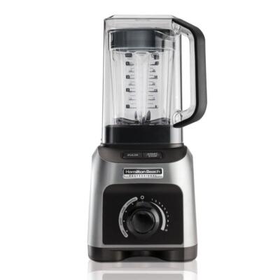 Hamilton Beach Blender 32Oz+Ice Crushing Button+Pulse Control+Plastic Black/Grey
