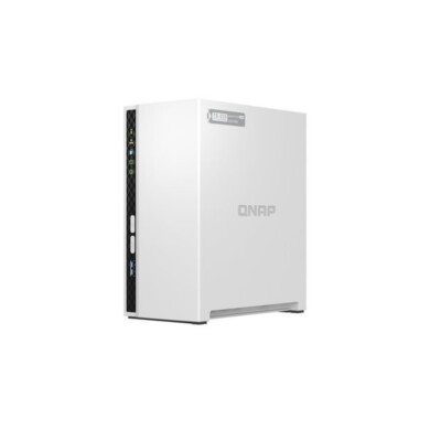 QNAP TS-233 2 Bay Affordable Desktop NAS with ARM Cortex-A55 Quad