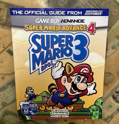 Official Nintendo Players Guide Gameboy Advance Super Mario Bros  Softcover