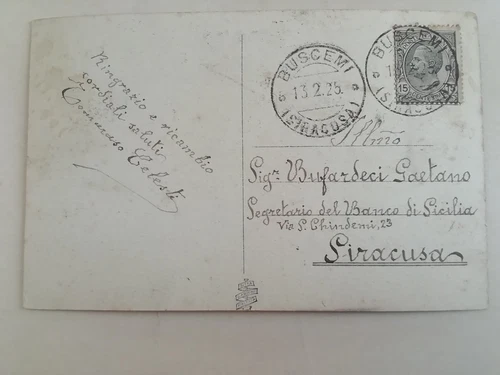 LANDSCAPE POSTCARD BUSCEMI SYRACUSE CORSO VITTORIO EMANUELE SICILY ANIMATED - Picture 3 of 3