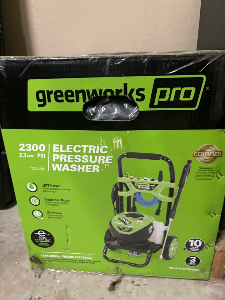 greenworks pressure washer 2300 eBay