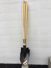 6 Truper Tru-Pro Long Handle Round Point Shov...