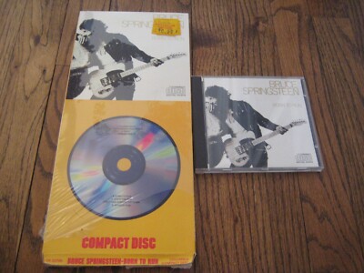 Bruce Springsteen Born To Run CD Longbox and Original Cd