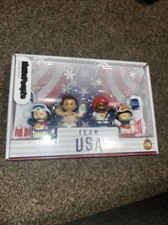 Fisher-Price Little People Collector TEAM USA 2022 WINTER OLYMPICS Figurine NIB.