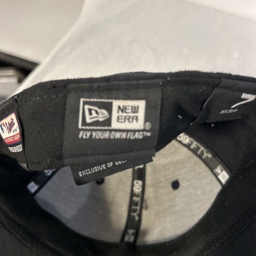 New York Yankees New Era 59FIFTY MLB On-Field Fitted Hat 5950 Cap NY 7 Black - Picture 6 of 8