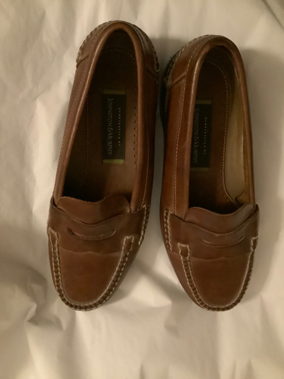 EXCELLENT CONDITION Johnston Murphy Handmade Brow… - image 2