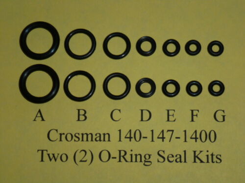Crosman modèle 400 deux complet O-Ring Seal Kits .22 Cal.