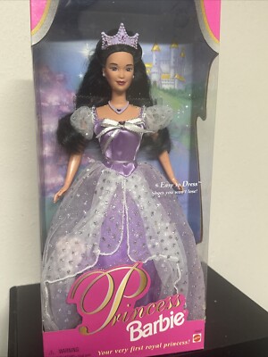 Princess Barbie Doll Brunet 1997 Mattel New 18407