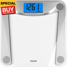 Digital Bathroom Weight Scale for Body Weight, High Accuracy Assured by Weighing
