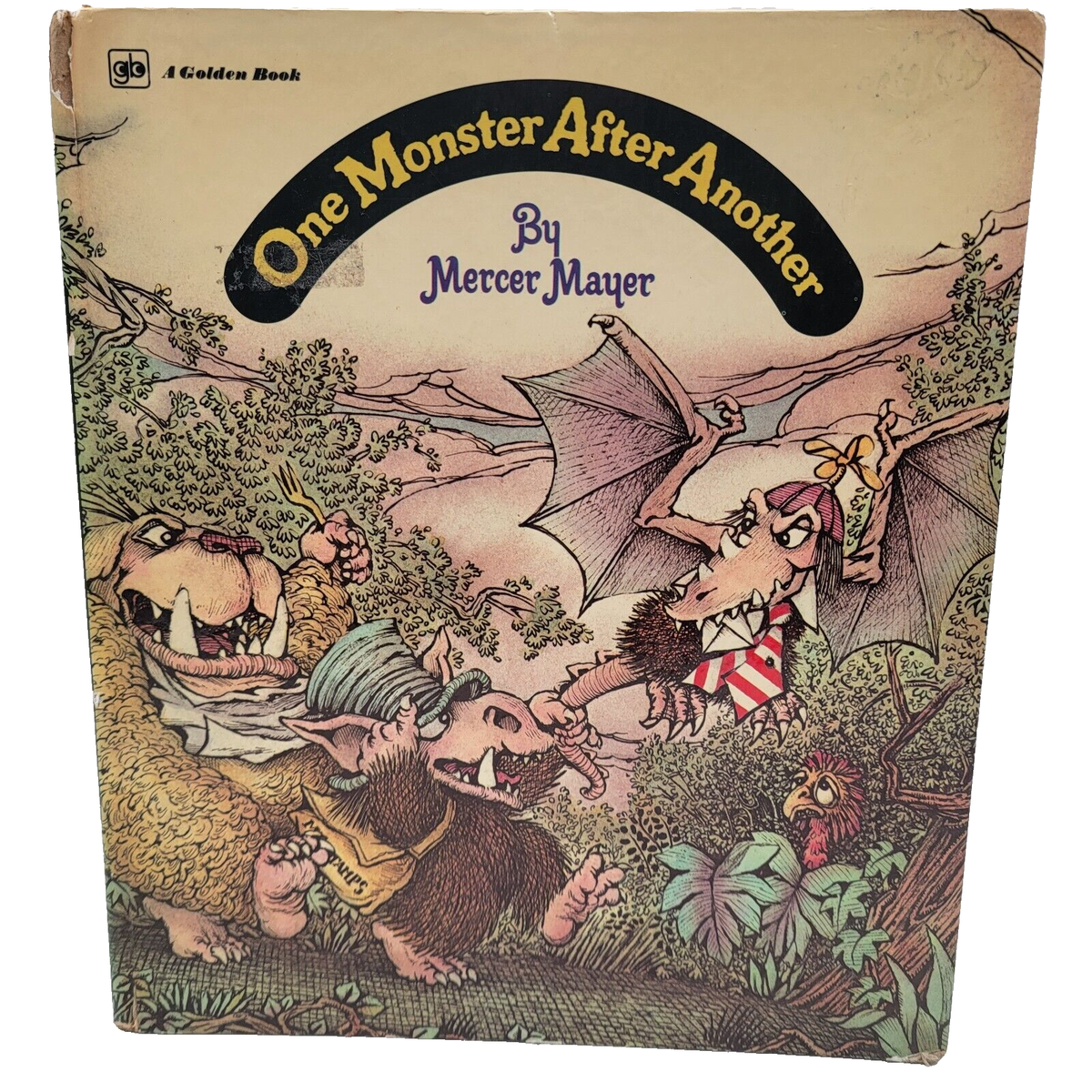 One Monster After Another by Mercer Mayer 1974 Golden Book Vintage