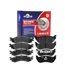 Front & Rear Ceramic Brake Pads Fit For Ford Explorer 2006 2007 2008 2009 2010