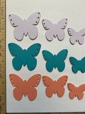 18 new "Butterflies  for greeting card die cuts scrapbook die cut