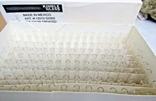 🔥144) KIMBLE 12010-S2302 BOROSILICATE GLASS 1mL TRIMMED STEM SCORE BREAK AMPULE