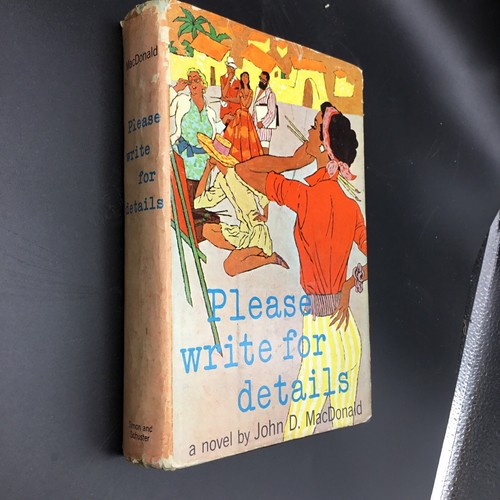 Veuillez écrire pour plus de détails par John D. MacDonald - Simon & Schuster 1959 1er tirage - Photo 4/16