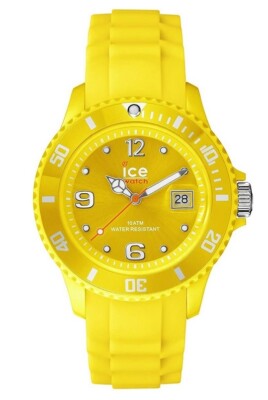 Ice-Watch ICE SI.YW.U.S.09 Forever Yellow Medium Unisex Uhr Silikon gelb NEU B56