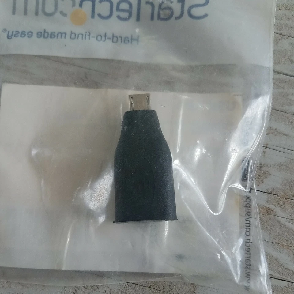 StarTech Micro USB OTG Adapter M/F USB Micro-B (5 pin) Male USB A (4 pin) Female - Image 2 of 3