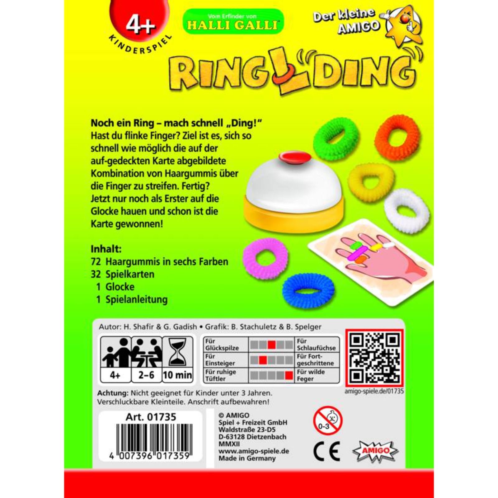 Thumbnail - Amigo Ringlding, Geschicklichkeitsspiel