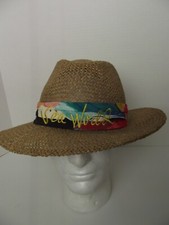 Vtg Rare Sea World Employee Lifeguard Sun Straw Hat Sz 8 XXL Made in USA