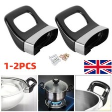 1-2X Pot Side Handles Cookware Pot Saucepan Pan Handle Replacement Side Grip UK