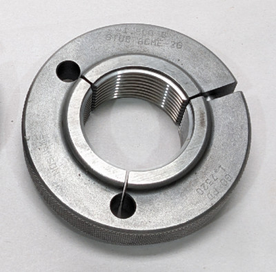 1.800-8 Stub Acme 2G Thread Ring Gage 1.800 GO = 1.7520