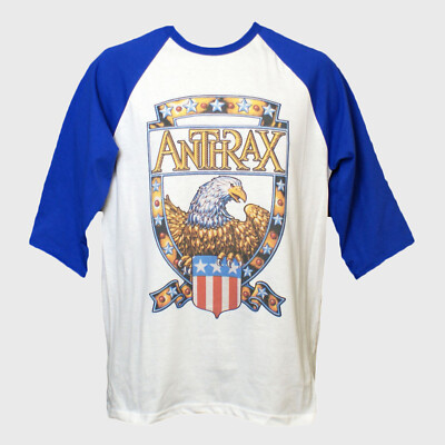 Anthrax Rock Metal Langarm Baseball T-Shirt Unisex S-3XL