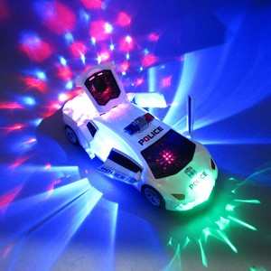 battery operated police car toy