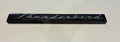 1963 - 1964 Thunderbird Script Emblem - OEM (mounted) | eBay