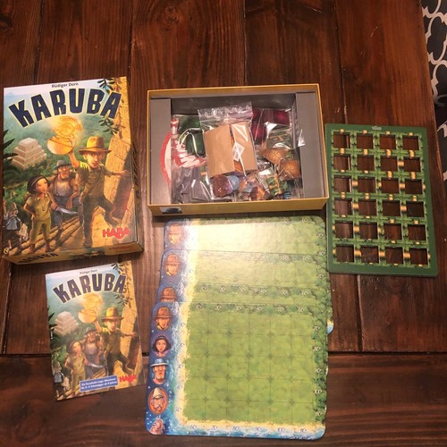 HABA Karuba - Gioco Di Carte Strategico, 303475 - Per 2-4 Giocatori, Età 8+