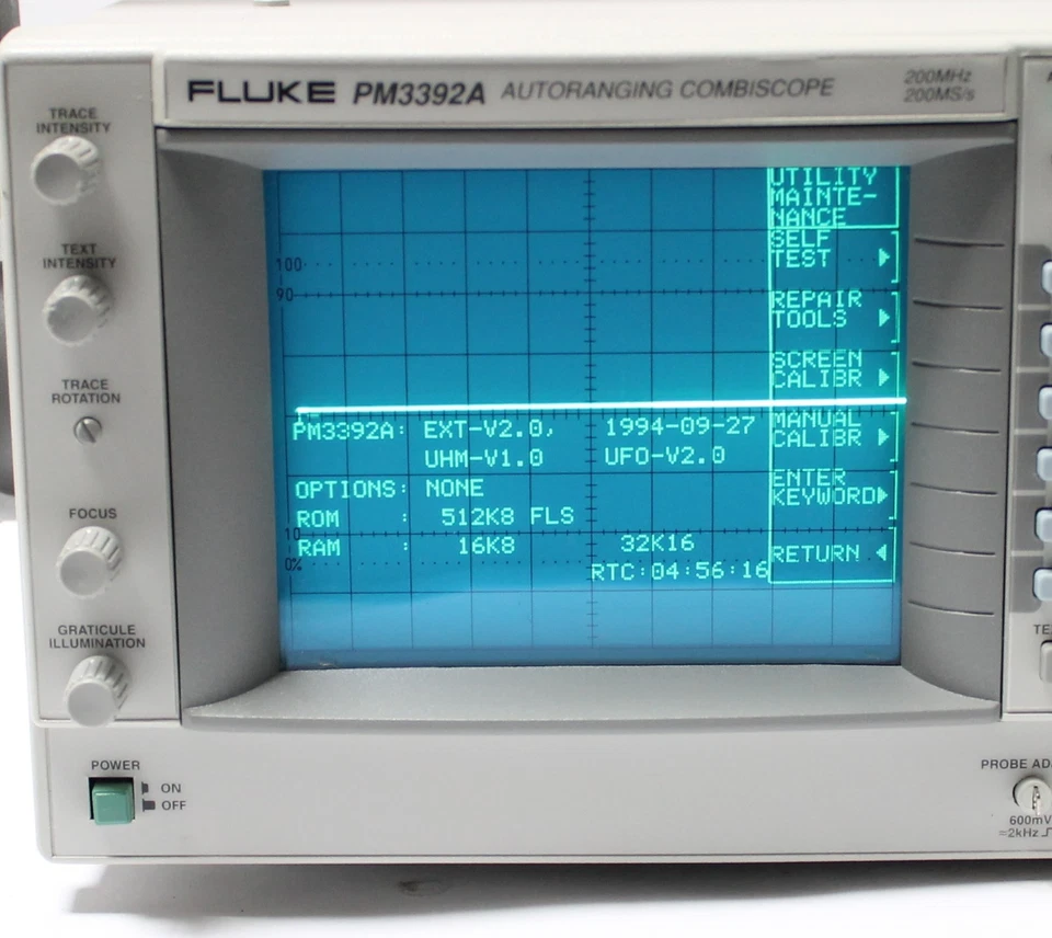 Fluke PM3392A 4CH Digital / Analog Storage Oscilloscope 200 MHz 200MS/s - Image 2 of 4