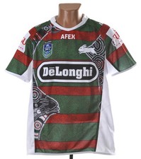 BNWT NRL SOUTH SYDNEY RABBITOHS RUGBY LEAGUE SHIRT ISC SIZE M ADULT