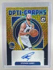 Stephen Curry 2024 Panini Donruss Optic #OG- Choice Black Opti-Graphs Auto /8