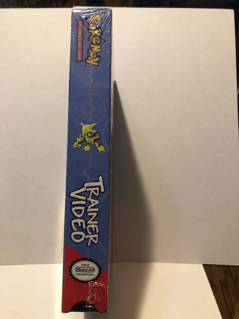 貴重！未開封　ポケモンカード　PoKeMoN trainer video usa Pokemon Trainer Video ~ unopened VHS, Pokemon Trading Card Game