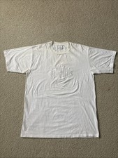 Vintage St. John T Shirt 1992 Made In USA Size Large White