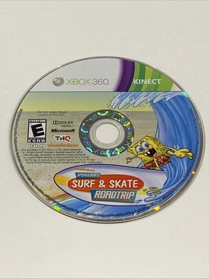 SpongeBob s Surf & Skate Road-trip (Xbox 360) Disc Only - Free Shipping!