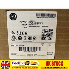 25B-D017N104 SER A Allen-Bradley PowerFlex 525 7.5kW 10Hp AC Drive US Free Tax