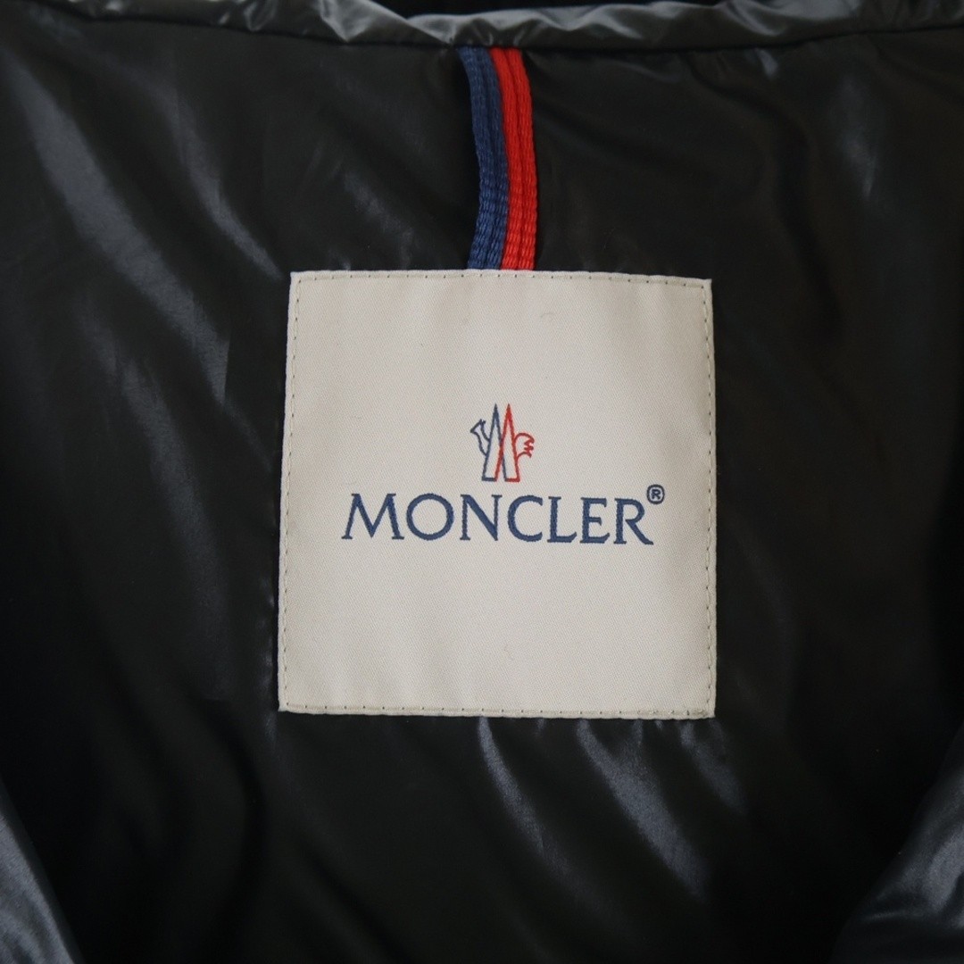 Moncler Ronda Giubbotto Zip Up Hoody Down Jacket J29541A00087 54A81 Black Used 9 thumbnail 7