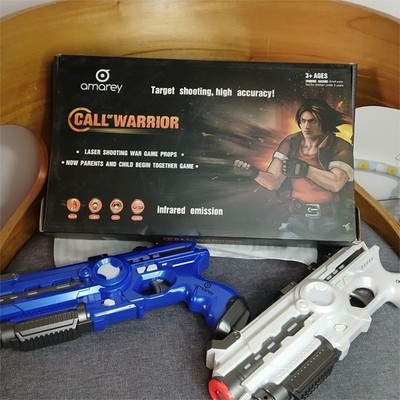 amarey Call Warrior Infrared Emission Laser Tag Set w/ 2 Blasters Age 3+