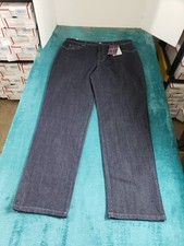 Gloria Vanderbilt Jeans Size 14 Womens Blue Stretch Mid Rise Amanda Straight NWT